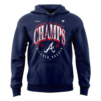 Atlanta Braves 2026 National League East Division Champions Hoodie