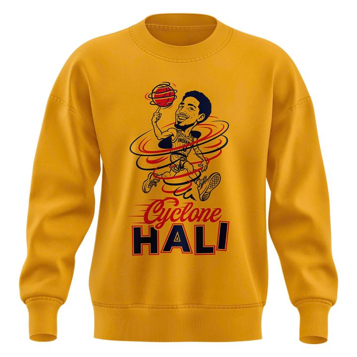 New Sweatshirt “Cyclone Hali” Tyrese Haliburton Signatures Print