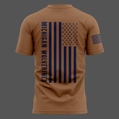 Michigan Wolverines 2026 Military Appreciation Sideline Dri-FIT T-shirt