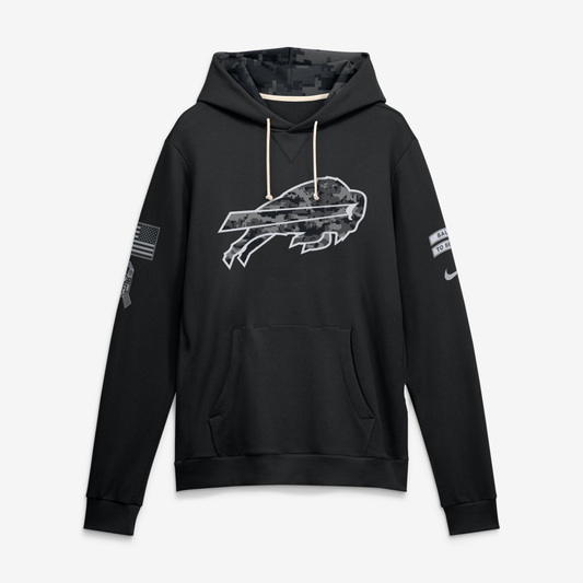 Buffalo Bills Black 2026 Salute to Service - Hoodie