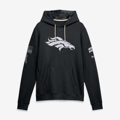 Denver Broncos Black 2026 Salute to Service - Hoodie