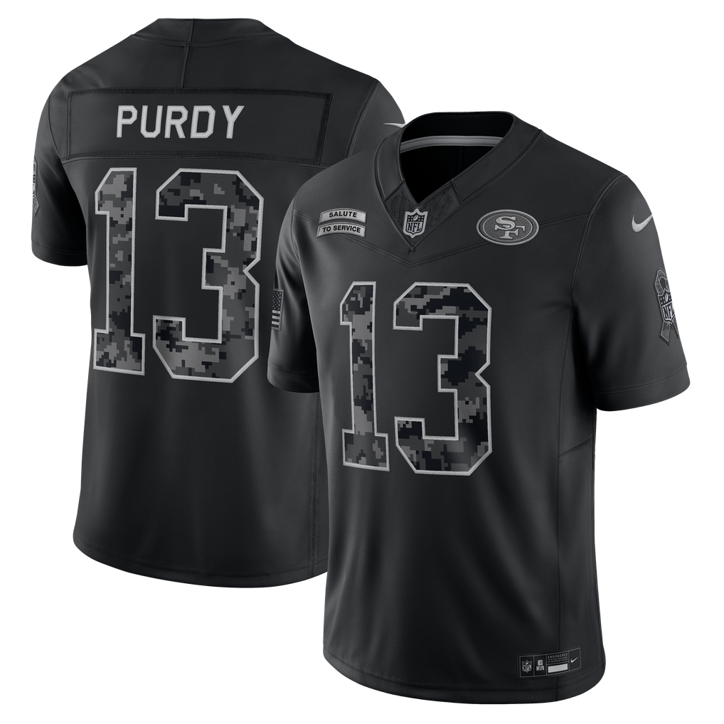 49ERS Black 2026 Salute to Service - Jersey