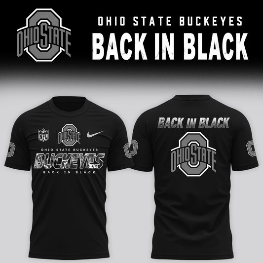 2026 Ohio State - Back In Black Limited Edition Tshirt