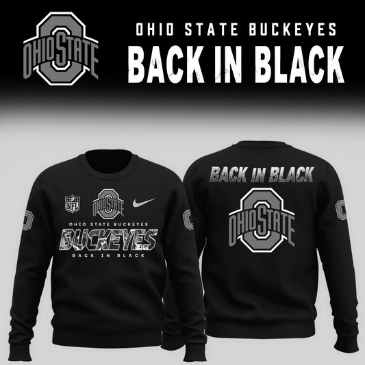 2026 Ohio State - Back In Black Limited Edition Sweater