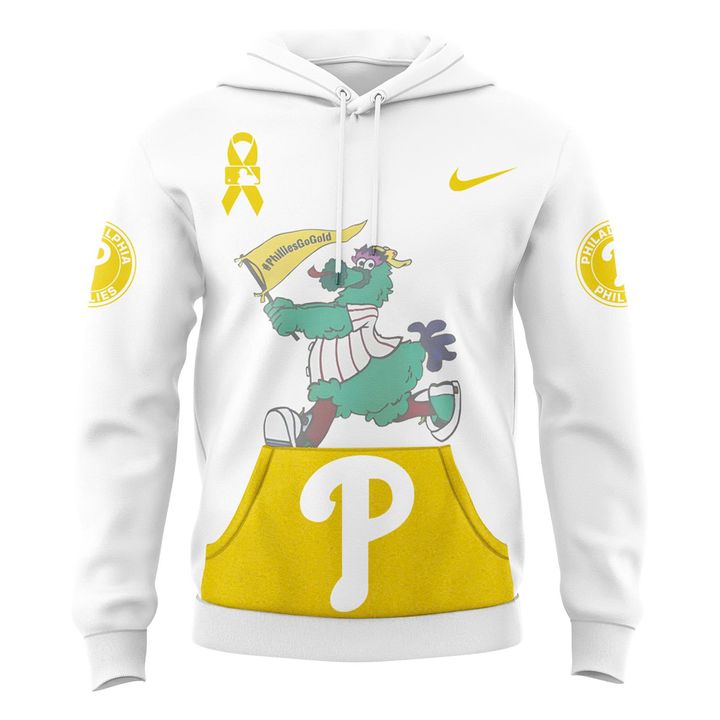 Nemours Childhood Cancer Awareness Night x Philadelphia Phillies Hoodie (special edition)