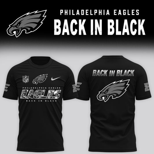 2026 Eagles - Back In Black Limited Edition Tshirt