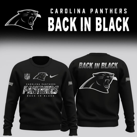 2026 Carolina Panthers - Back In Black Limited Edition Sweater