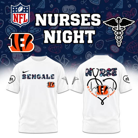 Cincinnati Football Nurse Night Tshirt