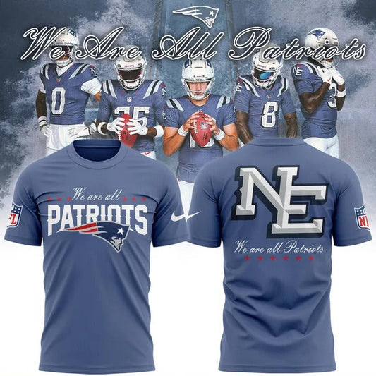 New England Patriots 2026 Rivalries Nor’Easter Storm Blue T-shirt