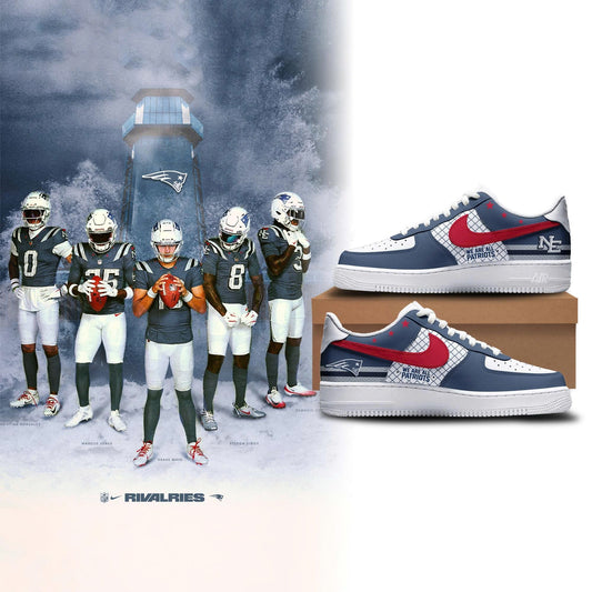 Special edition New England Patriots Sneakers ” We are all patriots ” 2026 for fans!