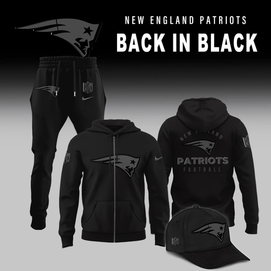 New England Patriots 2026 Back In Black Limited Edition Shirt